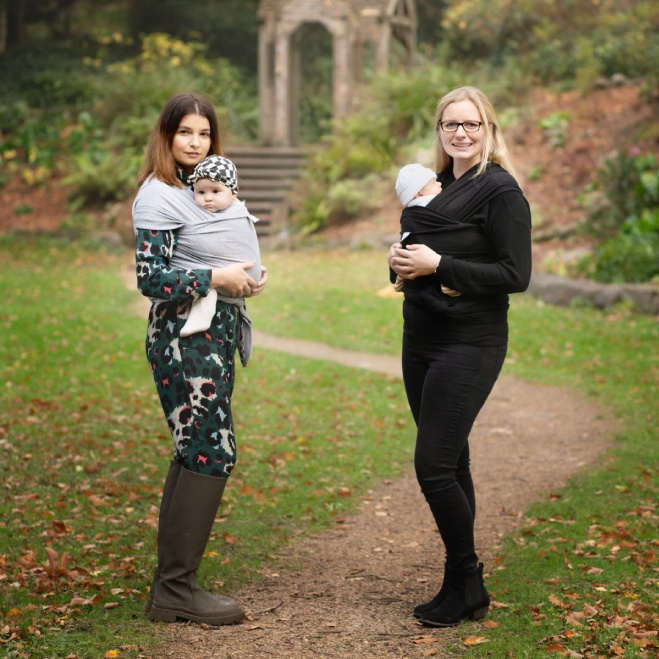 daisygro wearable baby sling carrier